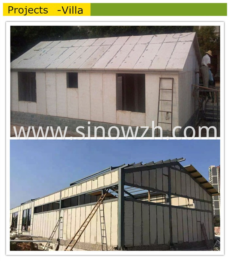 Foam Cement Board House